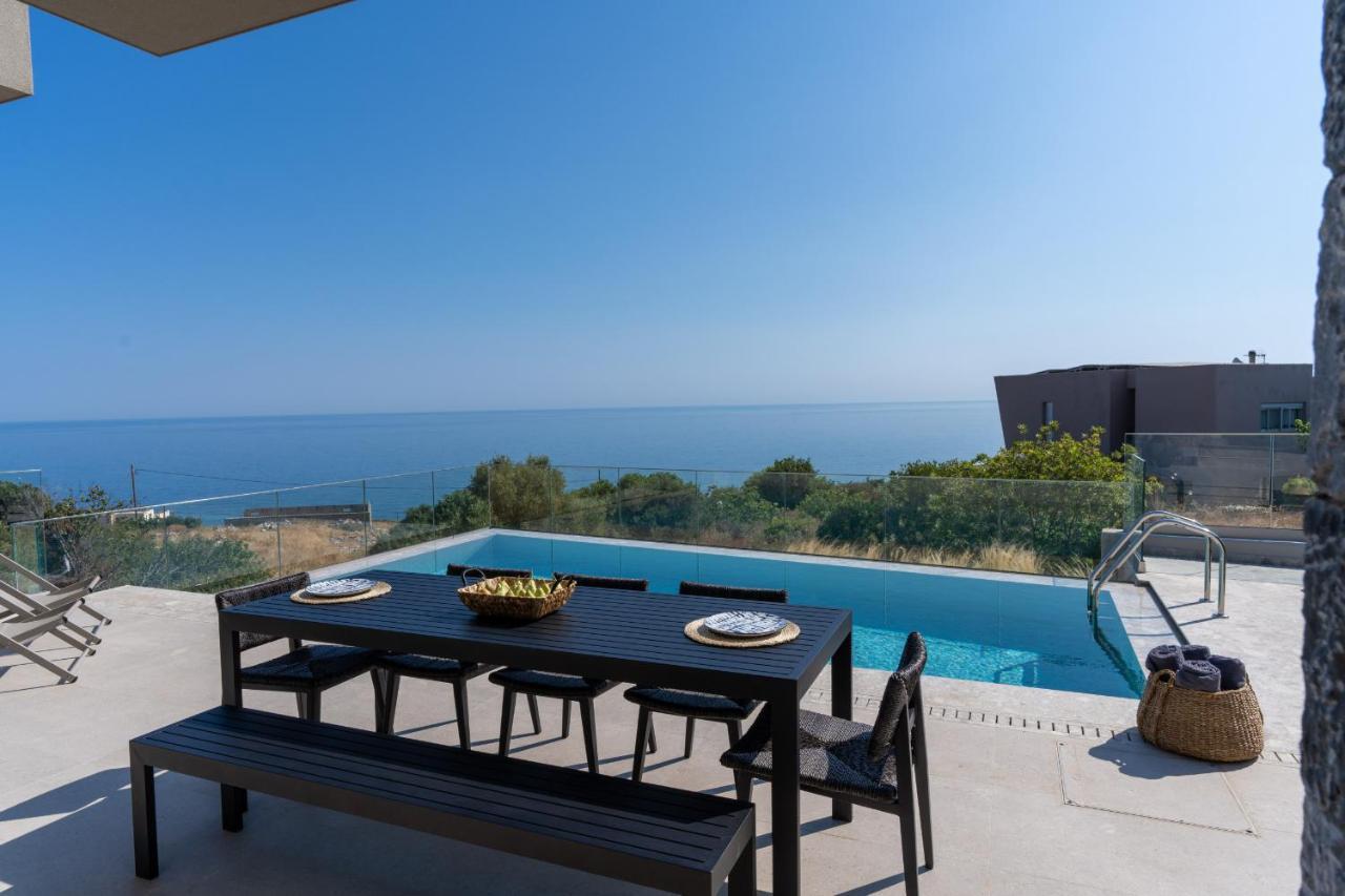 Villa Onyx - With Private Heated Pool Atsipopoulo ภายนอก รูปภาพ