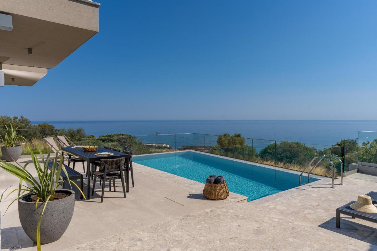 Villa Onyx - With Private Heated Pool Atsipopoulo ภายนอก รูปภาพ