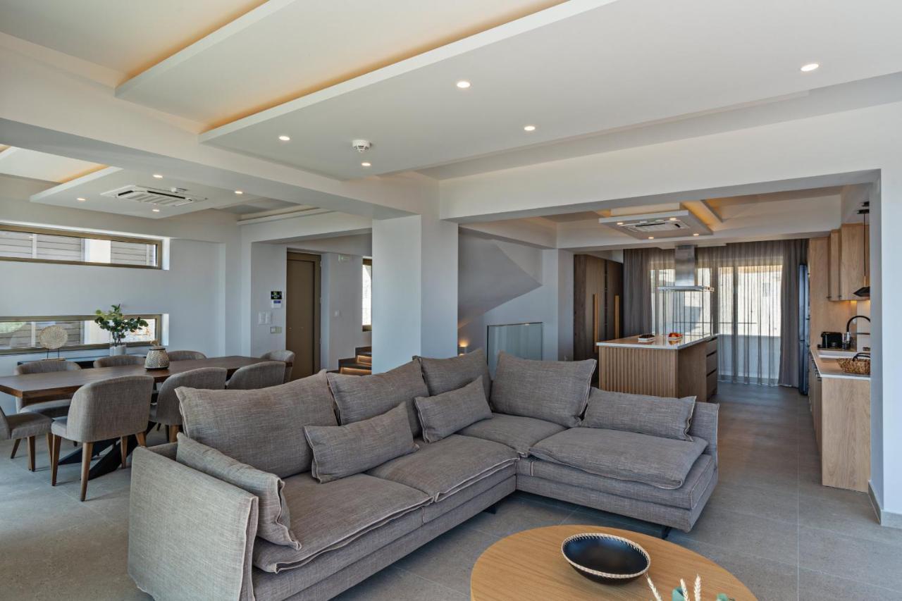 Villa Onyx - With Private Heated Pool Atsipopoulo ภายนอก รูปภาพ